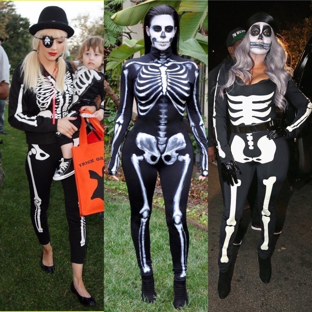 NWT Halloween Skeleton Tights Stockings
